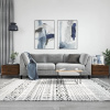 zahrada-XL Konferenčné stolíky 2 ks hnedý dub 50x50x40 cm kompozitné drevo 829427