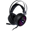 C-TECH herní sluchátka s mikrofonem Astro (GHS-16), casual gaming, LED, 7 barev podsvícení