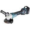 Makita DGA513RTJ DGA513RTJ akumulátorová úhlová brúska 125 mm, vr. nabíjačky, vr. 2x aku, + púzdro, 18 V, 5 Ah; DGA513RTJ