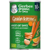 GERBER Organic chrumky s mrkvou a pomarančom 35 g