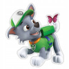 Impol Trade 3D Penová dekorácia na stenu Labková patrola Rocky SRPP-006 22 x 20 cm