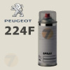 PEUGEOT 224F BLANC CORFOU barva Sprej 400ml