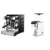Rocket Espresso Appartamento TCA, black/black + Rocket Espresso FAUSTINO 3.1, chrome
