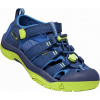Detské sandále Keen Newport H2 Youth blue depths/chartreuse 3 UK