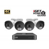 iGET HOMEGUARD HGNVK88504 - PoE 4K UltraHD NVR CCTV 8CH + 4x kamera