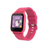 AppleMix Inteligentné hodinky MAXLIFE pre deti - monitor krvného tlaku / krokomer / monitor srdcového tepu - Bluetooth - ružové