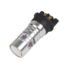 LED autožiarovka 12V-24V / PW24W - oranžová 6x 5W LED čip (2ks)