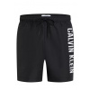 Pánske plavky Calvin Klein KM0KM01092 L Čierna
