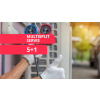 Servis klimatizácie Multisplit päť vnútorných