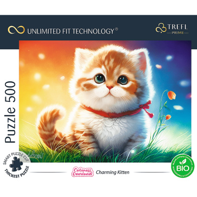 TREFL - Puzzle 500 UFT - Očarujúce mačiatko