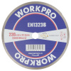 WorkPro GSOSCR-4 diamantový rezný kotúč 230 mm 1 ks keramika, Porcelán, mramor, zdivo, sklo, Vápenec, granit, přírodní kámen, pískovec; GSOSCR-4