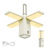 KLARUS CL2S IVORY WHITE kempingová lampa 750 lm, polohovateľná, batéria 5400mAh, krémová