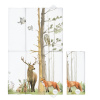 CEBA BABY Podložka prebaľovacia cestovná (80x50) Basic Woodland