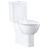 GROHE BAU CERAMIC WC-kombi set 3v1 vodorov.odpad RIMLESS, alpská biela+sedátko SC 39496000 GRO 39496000