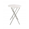 Cateringový skladací stôl biely 70110 (fi 80 cm/110 cm) (dodanie 4-10 dní)