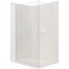 CERANO Sprchová zástena Walk-in Onyx Ľ/P biela matná, transparent sklo 160x200