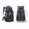 Turistický batoh zadarmo rytier 41-60 l čierny (Bezplatný rytier hory batoh čierny vodotesný 50l)
