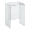 LAUFEN Kartell stolík/stolička Max-Beam z polykarbonátu, 330 x 280 x 465 mm, 330 x 280 x 465 mm, krystal transparentná, H3893300840001