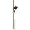 Hansgrohe Rainfinity, sprchová sada 130 3jet s tyčou S Puro 90 cm, kartáčovaný bronz, HAN-28743140