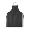 Nastaviteľná zástera z konope , Black Farba: Black