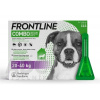 FRONTLINE COMBO SPOT-ON PRE PSY L roztok na kožu proti kliešťom, blchám a švolám, v pipete, psy 20-40 kg, 3x2,68 ml