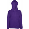 Fruit of the Loom F.O.L. | Lady-Fit Lightweight Hooded Sweat Dámska mikina s kapucňou_16.2148 Farba: purple, Veľkosť: XXL