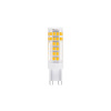 SOLIGHT LED žiarovka G9, 4,5 W, 3000 K, 400 lm, valcová