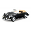 Bburago Porsche 356 B Cabriolet čierna 1:24