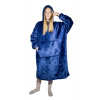 Homelife Televizní mikina s kapucí HOODIE, S-XXL modrá (š:88cm, v:112cm)-88112M