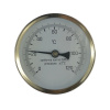 Teplomer bimetalový DN 80, 0 - 120 °C, zadný vývod 1/2