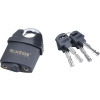 EXTOL PREMIUM Zámok visací bezpečnostný vodeodolný, 4 kľúče, 50mm 8857750