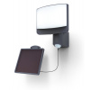 Lutec 6925604345 Nástenné solárne svietidlo SUNSHINE LED 11W, 5000K, 800lm, IP54, tmavo-šedá, s PIR