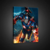 Obraz na plátne obdĺžnik - OB0322 - Iron Man 60cm x 40cm - O4