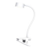 SOLIGHT LED stolná nabíjacia lampička, 2W, 210lm, 3CCT, biela, clip