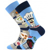 Lonka Doble Sólo Unisex trendy ponožky BM000002822200101546 vzor 17 - kuchár 43-46 (29-31)