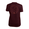 Dámsky dres ROCDAY Woody Burgundy S