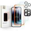 Tech-Protect Supreme set, 2 tvrdené sklá s aplikátorom+ sklo na šošovku iPhone 16 Pro 5906302310920