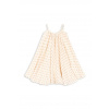 Dievčenské šaty Konges Sløjd COCO STRAP DRESS GOTS KS104744.PPY2 béžová 80