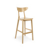PAGED Lof H-4230 Seat Wood Back Wood Farba dreva: buk lakovaný, Čalúnenie: dyha