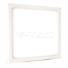 Mini LED panel štvorcový Premium na povrch 12W, 6000K, 900lm, VT-1205SQ (V-TAC)