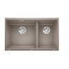 Blanco Subline 430/270 - Silgranitový drez, 76x46 cm, tartufo 523158
