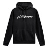 Alpinestars mikina BLAZE HOODIE 3 čierna/biela Veľkosť: 2XL