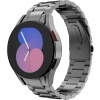 Náramok pre Samsung Galaxy Watch 4, elegantný čierny kovový remienok