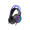 Defender Cosmo Pro RGB, herné slúchadlá s mikrofónom, ovládanie hlasitosti, čierna, 7.1 (virtuálne) USB 64536