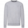 Mikina pánska Fruit of the Loom Lightweight Set-In Sweat - sivá, XXL