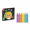 Kreatívna sada - Krieda na chodník 6 farieb, pre deti od 3 rokov, Janod