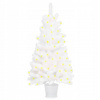 UMELÝ VIANOČNÝ STROMČEK S LED LAMPY, BIELY, 90CM (UMELÝ VIANOČNÝ STROMČEK S LED LAMPY, BIELY, 90CM)