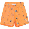 COLOR KIDS Swim Shorts, AOP-3520-Orange Pop - 152