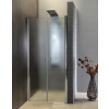 AQUALINE - PILOT otočné sprchové dvere dvojkrídlové 1000mm PT102