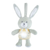 Chicco Lullaby Stardust Bunny hudobný svietiaci plyšový zajačik Chicco